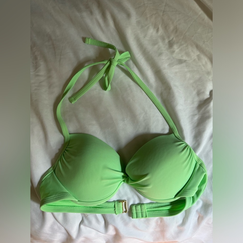Mint Green Xhilaration Push Up Bikini Top Medium